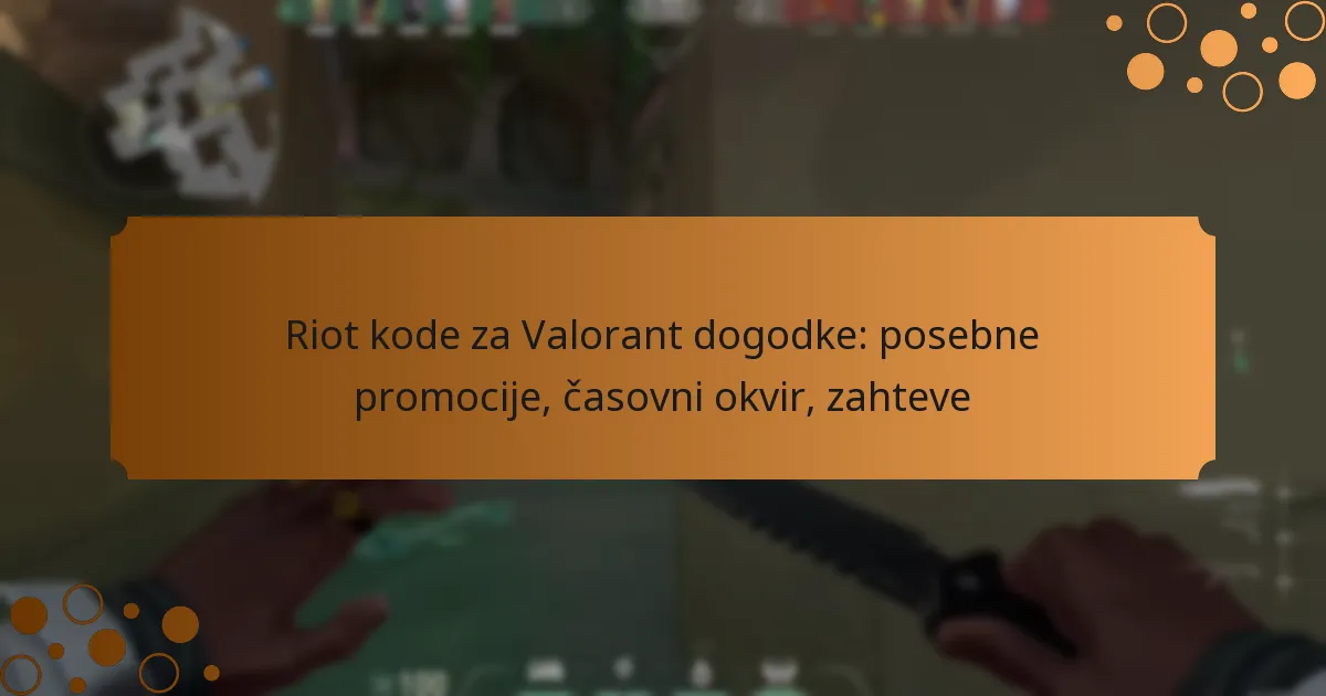 Riot kode za Valorant dogodke: posebne promocije, časovni okvir, zahteve