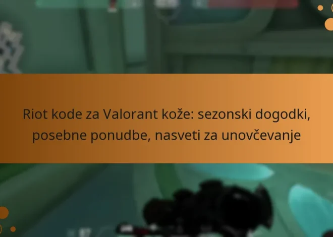 Riot kode za Valorant kože: sezonski dogodki, posebne ponudbe, nasveti za unovčevanje