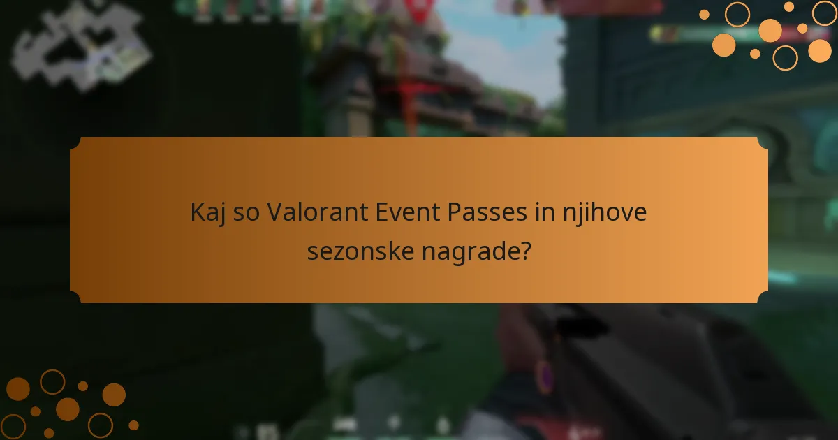 Kako odklenete Valorant Event Passes?