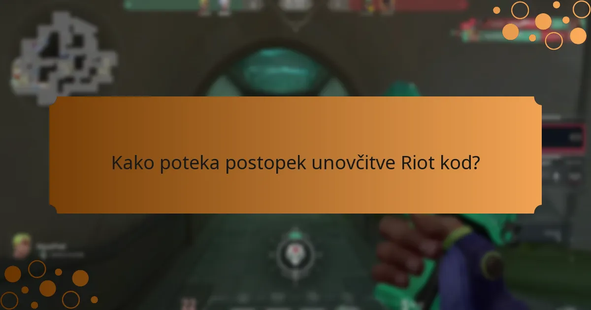 Katere omejitve obstajajo za Riot kode?