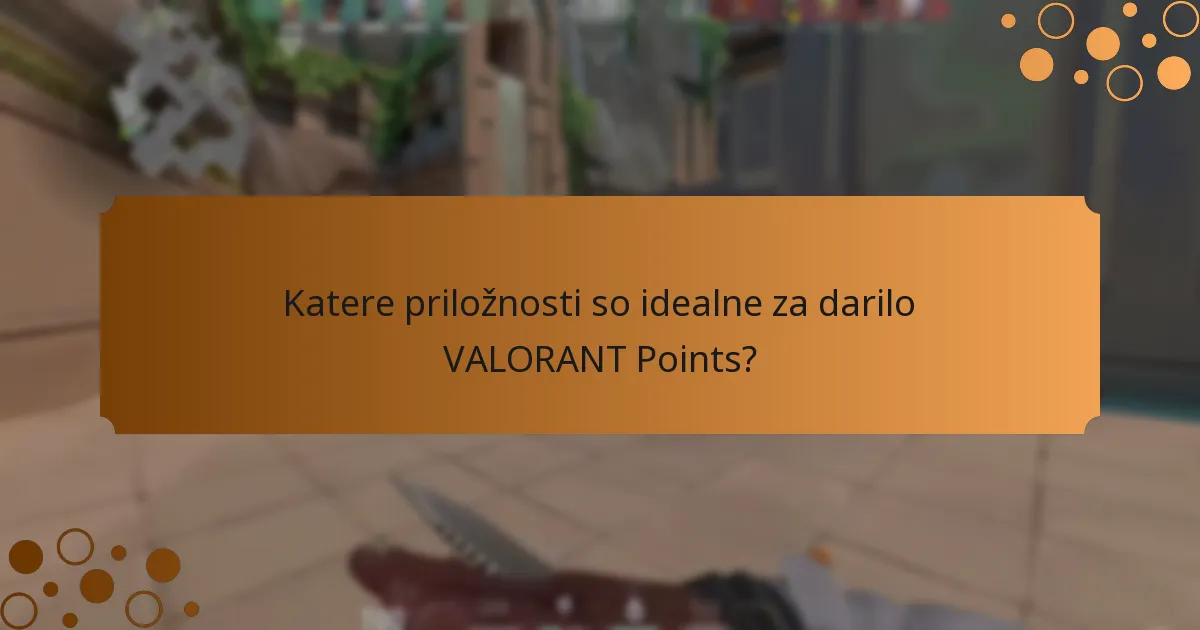 Katere alternative obstajajo za VALORANT Points darilne kartice?