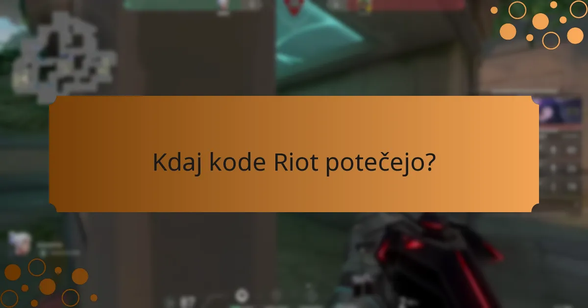 Katere so najboljše prakse za uporabo kod Riot?